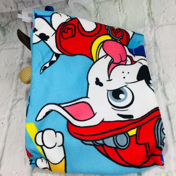 Paw Patrol 2 Piece Bath Towel & Scrubby Set - Picture 2 of 5